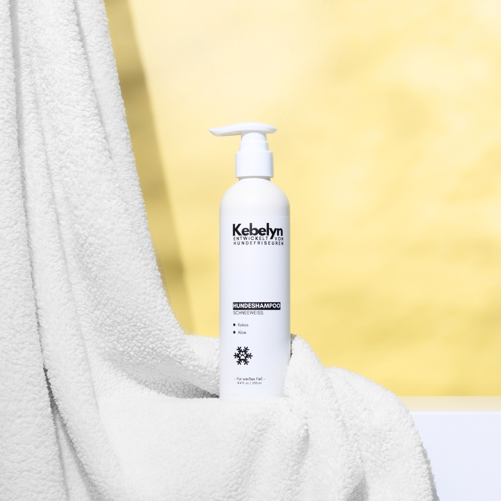 Hundeshampoo Schneeweiß