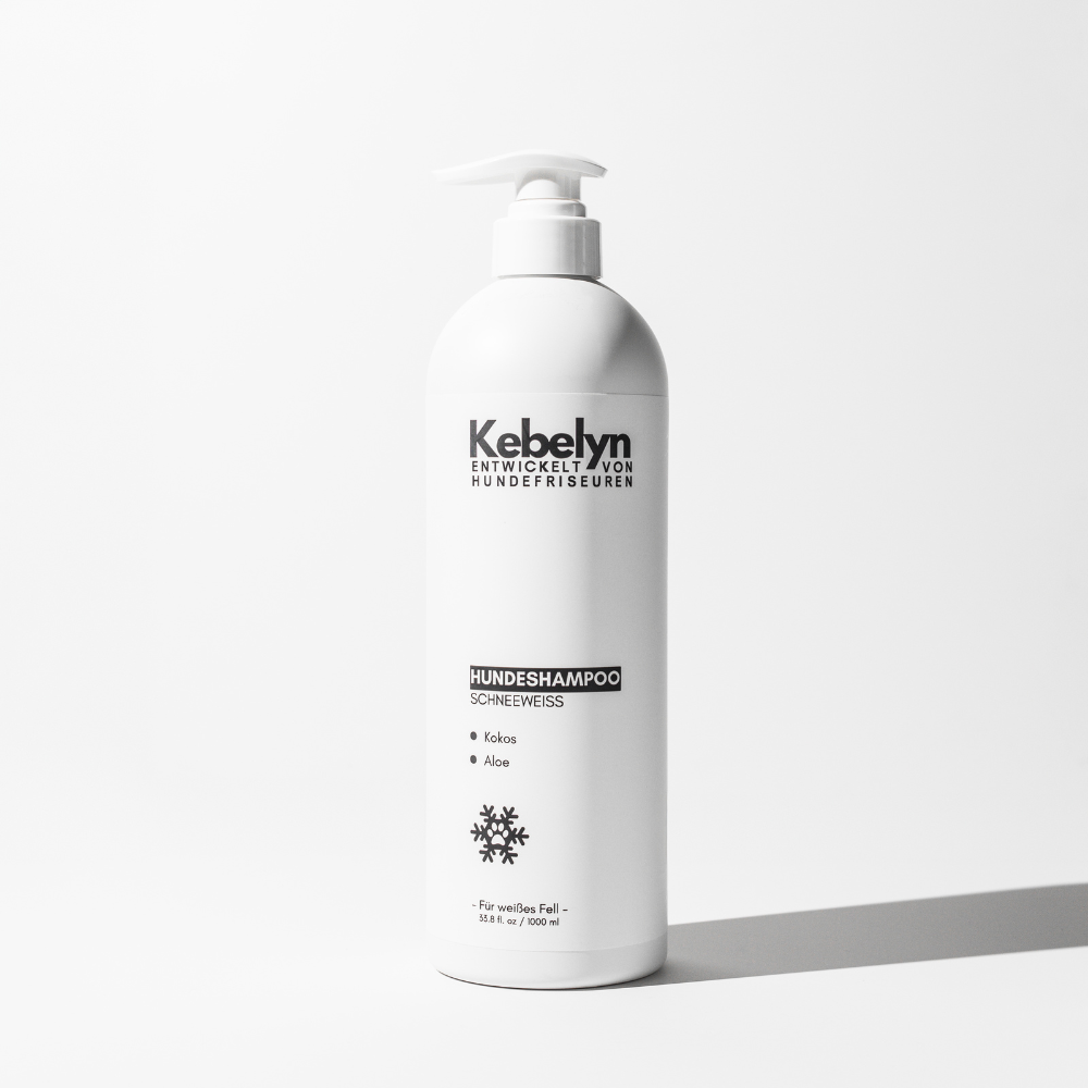 Hundeshampoo Schneeweiß