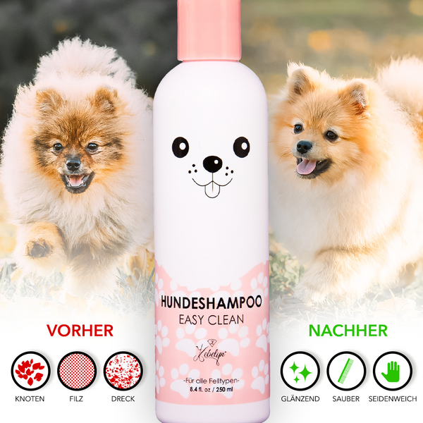 Hundeshampoo Easy Clean für alle Felltypen