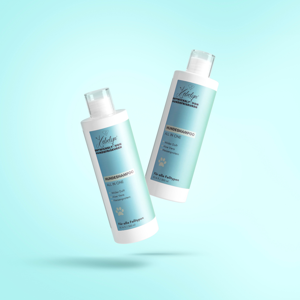 Hundeshampoo All-in-One für alle Felltypen