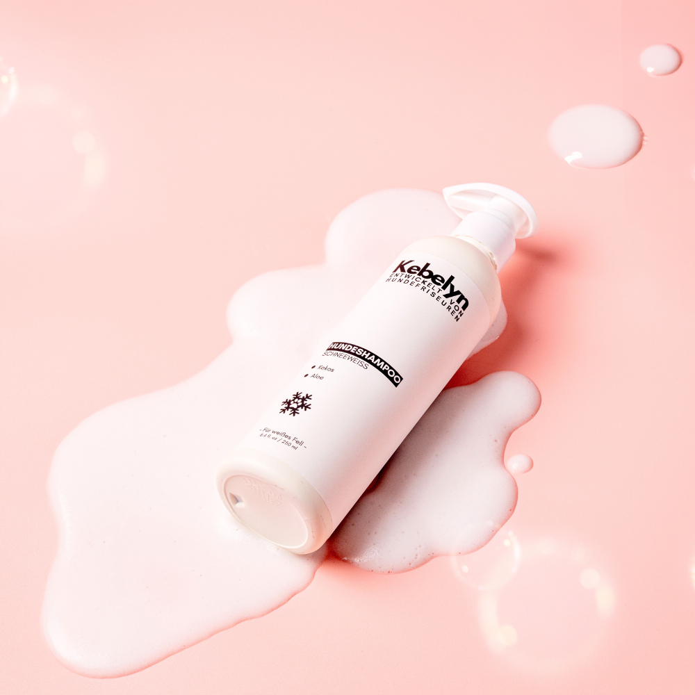 Hundeshampoo Schneeweiß