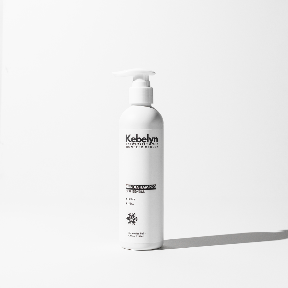 Hundeshampoo Schneeweiß