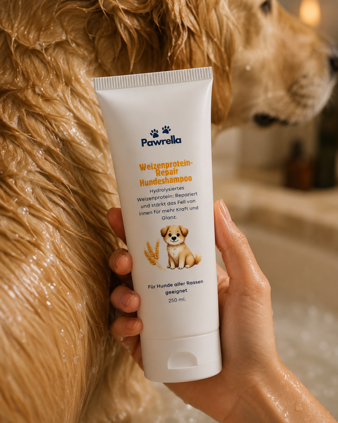 Weizen Protein Repair Hundeshampoo