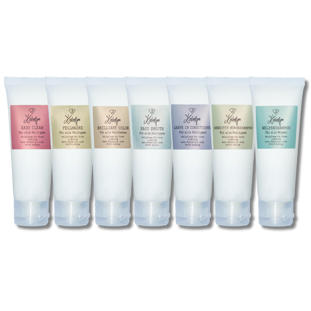 Tester-Set Hunde-Shampoo-Conditioner-Fellmaske