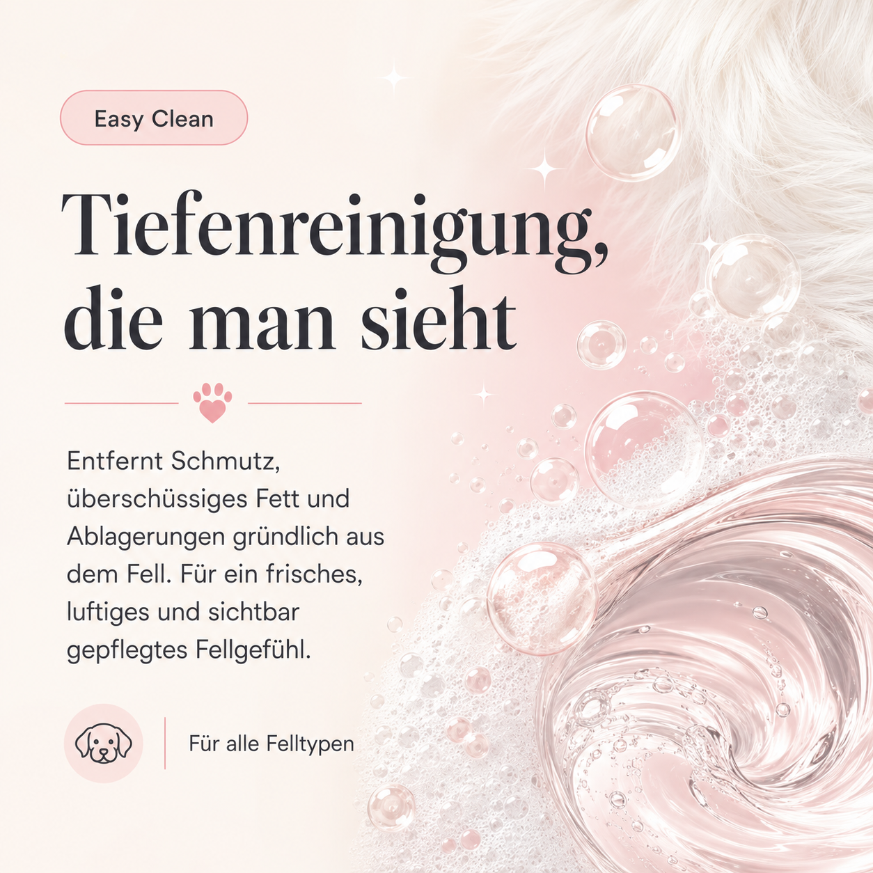 Hundeshampoo Easy Clean