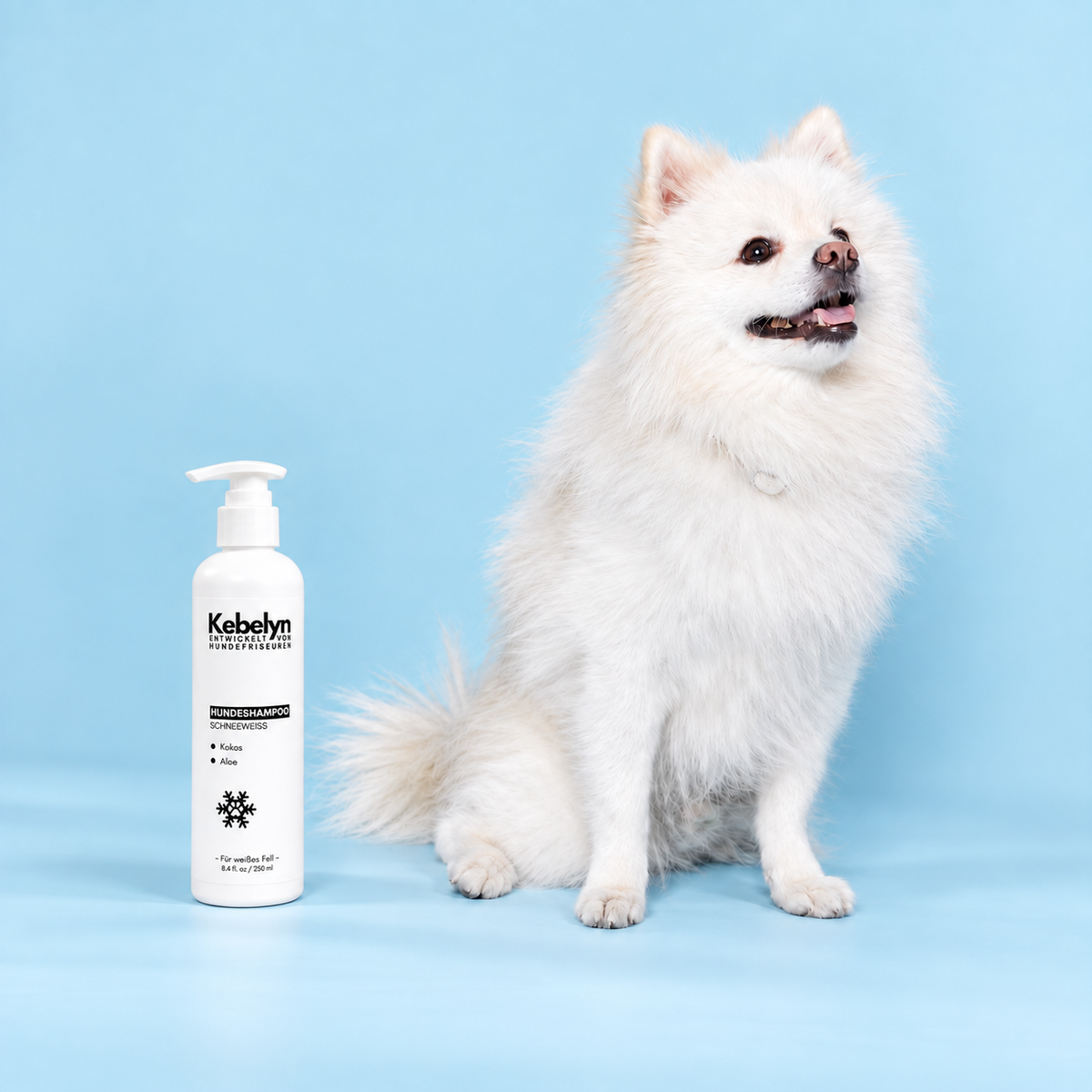 Hundeshampoo Schneeweiß