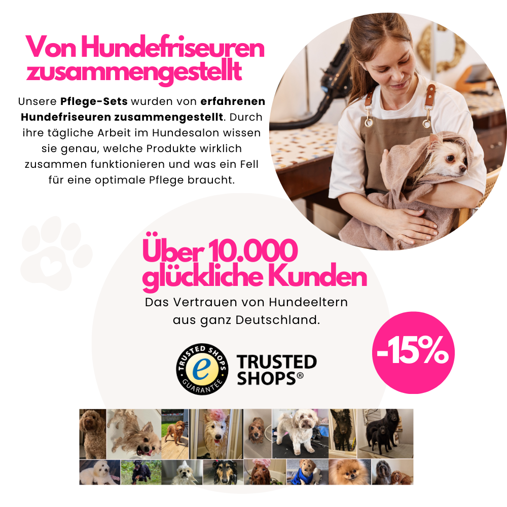 Fettiges Fell Pflege Set