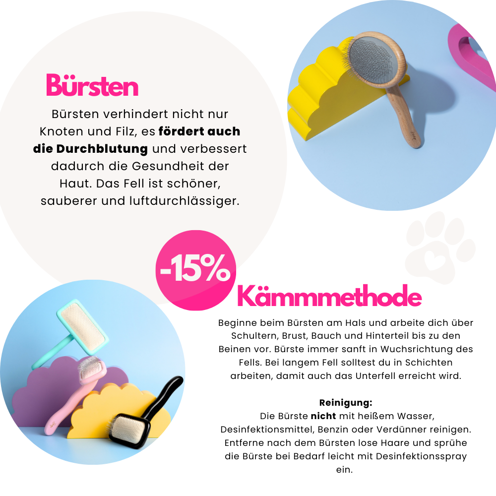 Fettiges Fell Pflege Set