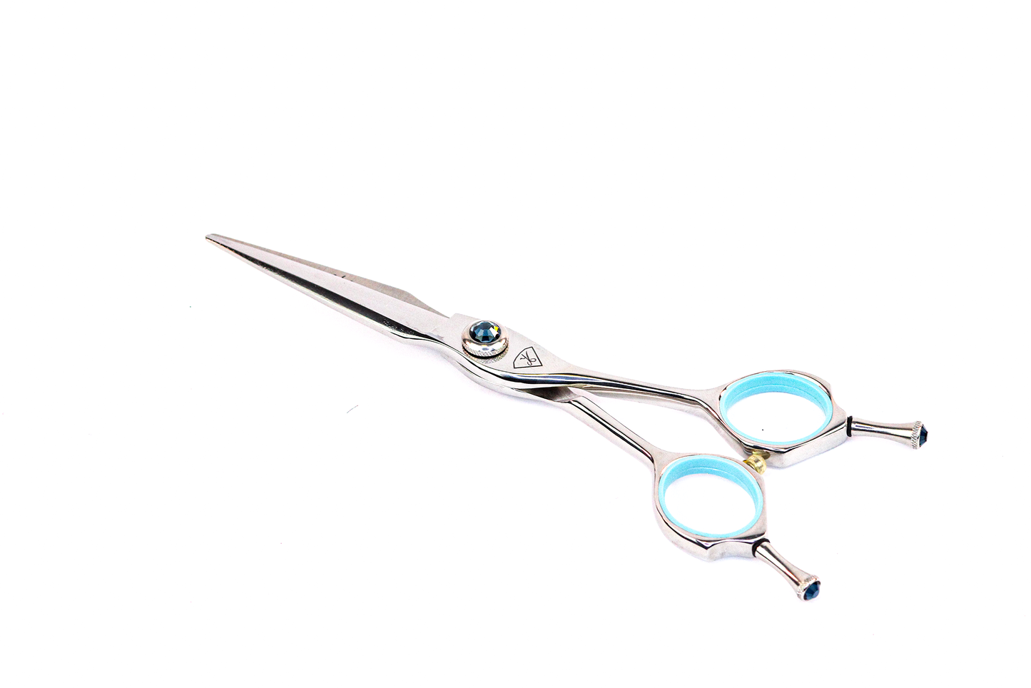 Paw Scissor straight small turquoise 5.5 Inch