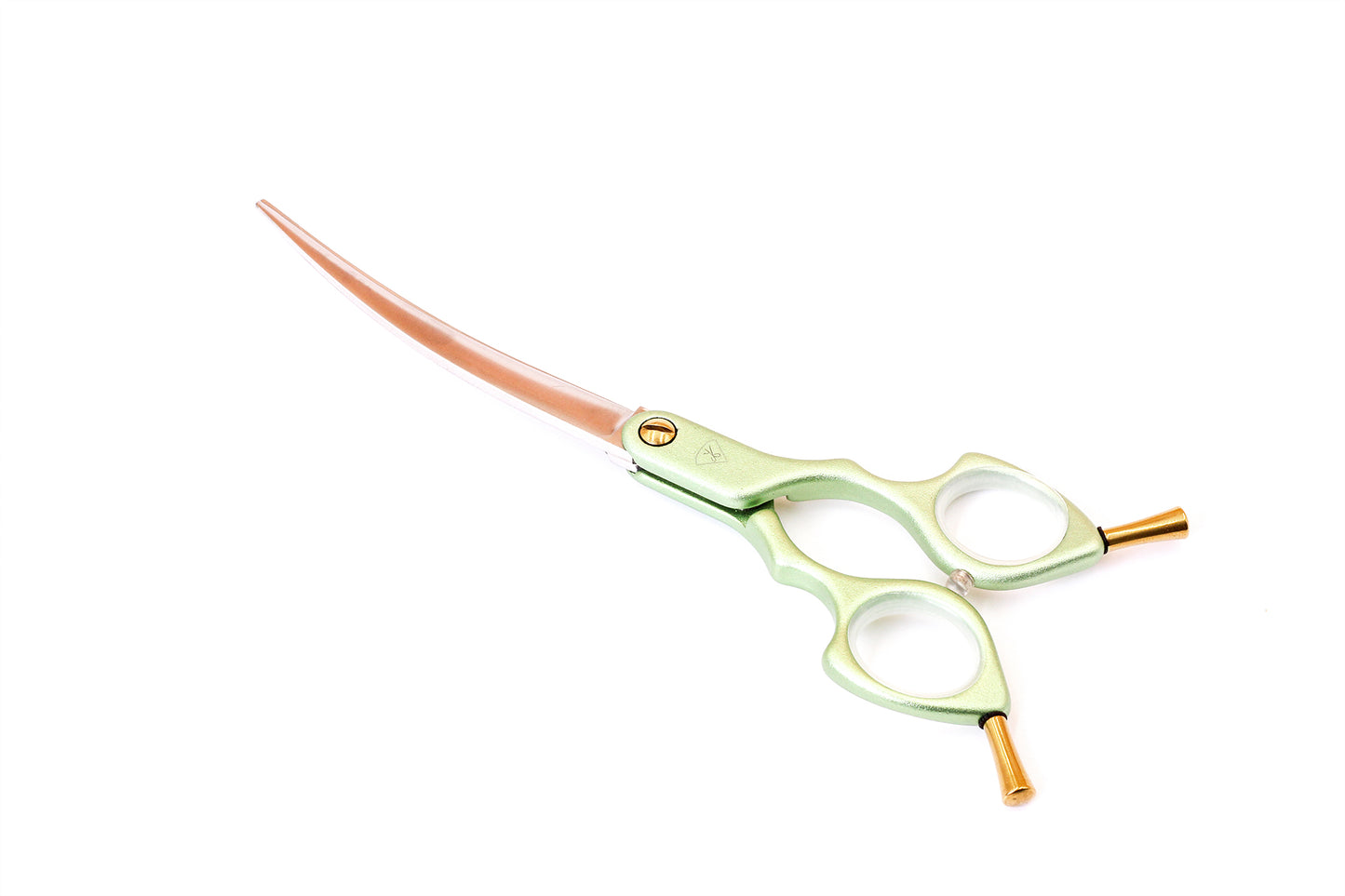 Asian scissors curved green